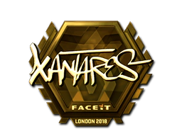 Sticker | XANTARES (Gold) | London 2018 image