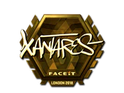 Sticker | XANTARES (Gold) | London 2018 image
