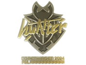 Sticker | huNter- (Gold) | Copenhagen 2024 image