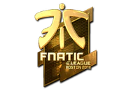 Sticker | Fnatic (Gold) | Boston 2018 image