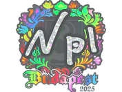 Sticker | npl (Holo) | Budapest 2025 image