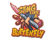 Sticker | Sting Like A Butterfly image