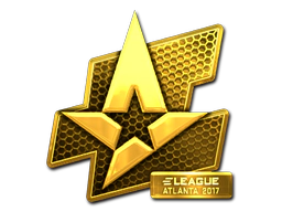 Sticker | Astralis (Gold) | Atlanta 2017 image