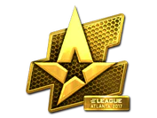 Sticker | Astralis (Gold) | Atlanta 2017 image