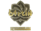 Sticker | b4rtiN (Gold) | Copenhagen 2024 image
