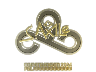 Sticker | Ax1Le (Gold) | Copenhagen 2024