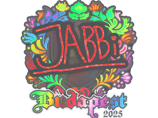 Sticker | jabbi (Holo) | Budapest 2025