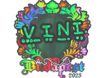 Sticker | VINI (Holo) | Budapest 2025 image