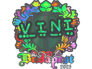 Sticker | VINI (Holo) | Budapest 2025