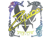 Sticker | ZywOo (Holo) | Austin 2025 image