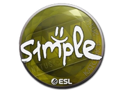 Sticker | s1mple | Katowice 2019 image