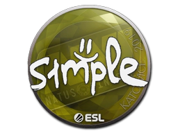 Sticker | s1mple | Katowice 2019 image