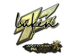 Sticker | luken (Gold) | Antwerp 2022 image