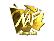 Sticker | NAF (Gold) | Cologne 2016 image