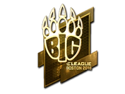 Sticker | BIG (Gold) | Boston 2018 image