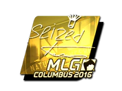 Sticker | seized (Gold) | MLG Columbus 2016 image