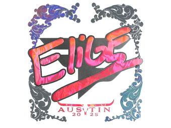 Sticker | EliGE (Holo) | Austin 2025 image