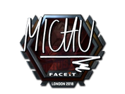 Sticker | MICHU (Foil) | London 2018 image