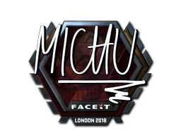Sticker | MICHU (Foil) | London 2018 image