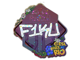 Sticker | F1KU (Glitter) | Rio 2022 image