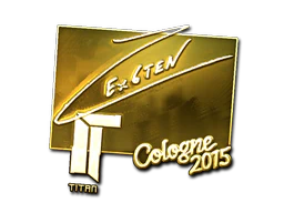 Sticker | Ex6TenZ (Gold) | Cologne 2015 image