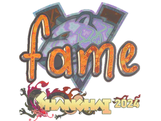 Sticker | fame (Holo) | Shanghai 2024