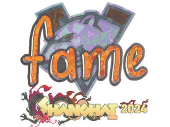 Sticker | fame (Holo) | Shanghai 2024 image