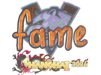 Sticker | fame (Holo) | Shanghai 2024 image