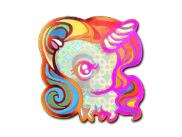 Sticker | Unicorn (Holo) image