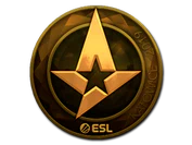 Sticker | Astralis (Gold) | Katowice 2019 image