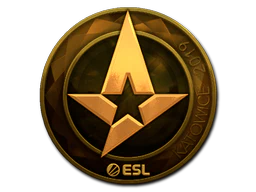 Sticker | Astralis (Gold) | Katowice 2019 image