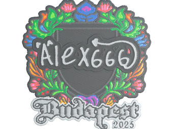 Sticker | alex666 (Embroidered) | Budapest 2025 image
