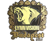 Sticker | Lynn Vision (Gold) | Budapest 2025 image
