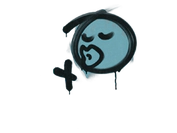 Sealed Graffiti | Smooch (Wire Blue) image