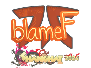 Sticker | blameF | Shanghai 2024