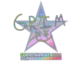 Sticker | Grim (Holo) | Copenhagen 2024