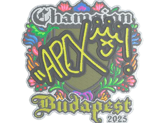 Sticker | apEX (Embroidered, Champion) | Budapest 2025