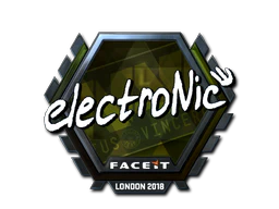 Sticker | electronic (Foil) | London 2018 image