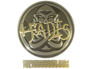 Sticker | hades (Gold) | Copenhagen 2024