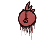 Sealed Graffiti | Bock Bock (Blood Red) image