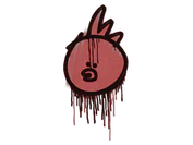 Sealed Graffiti | Bock Bock (Blood Red) image