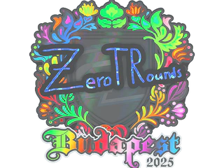 Sticker | ztr (Holo) | Budapest 2025