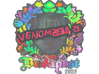 Sticker | venomzera (Holo) | Budapest 2025
