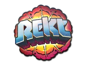 Sticker | Rekt (Holo) image