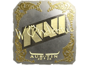 Sticker | w0nderful (Gold) | Austin 2025 image