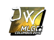 Sticker | JW (Foil) | MLG Columbus 2016 image