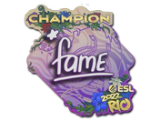 Sticker | fame (Champion) | Rio 2022 image