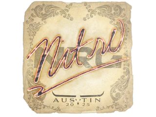 Sticker | nitr0 | Austin 2025