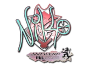 Sticker | NiKo (Holo) | Antwerp 2022 image