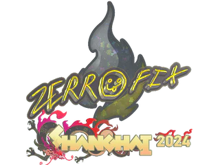 Sticker | zeRRoFIX (Glitter) | Shanghai 2024